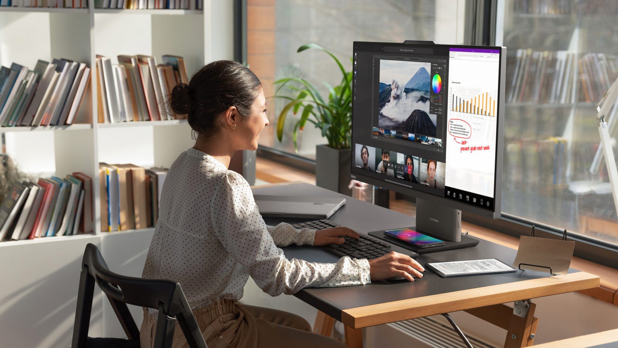 Cómo el monitor adecuado mejora la postura y la ergonomía